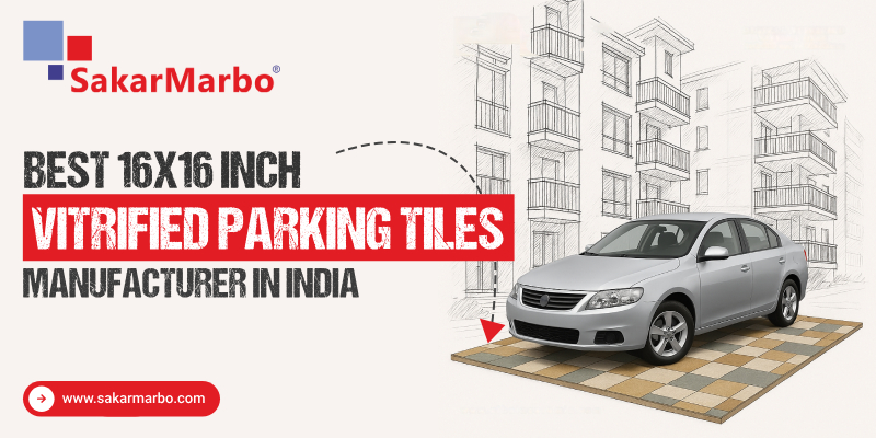 Best 16x16 Inch Vitrified Parking Tiles Manufacturer in India
