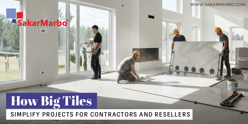 How Big Tiles Simplify Projects for Contractors and Resellers