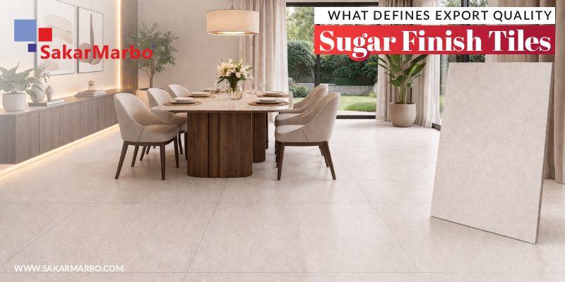 What Defines Export Quality Sugar Finish Tiles