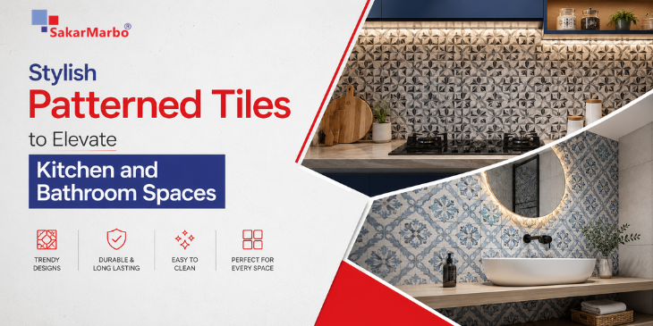 Stylish Patterned Tiles to Elevate Kitchen and Bathroom Spaces