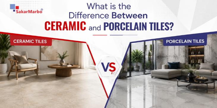 What is the Difference Between Ceramic and Porcelain Tiles